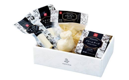 大山乳業 白バラチーズギフト [高島屋選定品] [25NT-013-006] カチョカバロ クリームチーズ スティックチーズ さける のびる 鳥取県 米子市