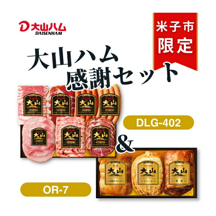 大山ハム ハム スペシャル感謝セット 米子市限定 全10品 10種 詰め合わせ 食べ比べ 加工肉 ソーセージ ウインナー ロースト おつまみ ギフト 焼豚 チャーハン アレンジ 冷蔵 お取り寄せグルメ 送料無料 鳥取県 米子市 26-026-001