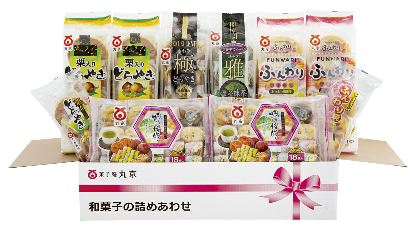 【ふるさと納税】 福袋 和菓子 詰め合わせ 福箱セット10袋入り ギフト あんこ どらやき お菓子 丸京製菓 送料無料 鳥取県 米子市【26-010-003】