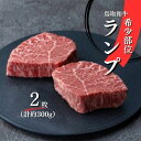 【ふるさと納税】鳥取和牛 希少部位ステーキ 「 ランプ 」 2枚（計約300g）国産 牛肉 希少 ランプ 赤身 和牛 黒毛和牛 鳥取県 倉吉市