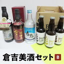 【ふるさと納税】倉吉美酒セット B お酒 洋酒 ウイスキー ハイボール モルトウイスキー ピュアモルト 梅酒 ウイスキー仕込み クラフトビール ビール エール ホップ ジン ボタニカル クラフトジン