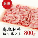 【ふるさと納税】鳥取和牛 切り落とし大 800g 国産 牛肉 和牛 黒毛和牛 切り落とし 小分け 肉 ブランド牛 こま切れ 冷凍 肉じゃが 煮込み