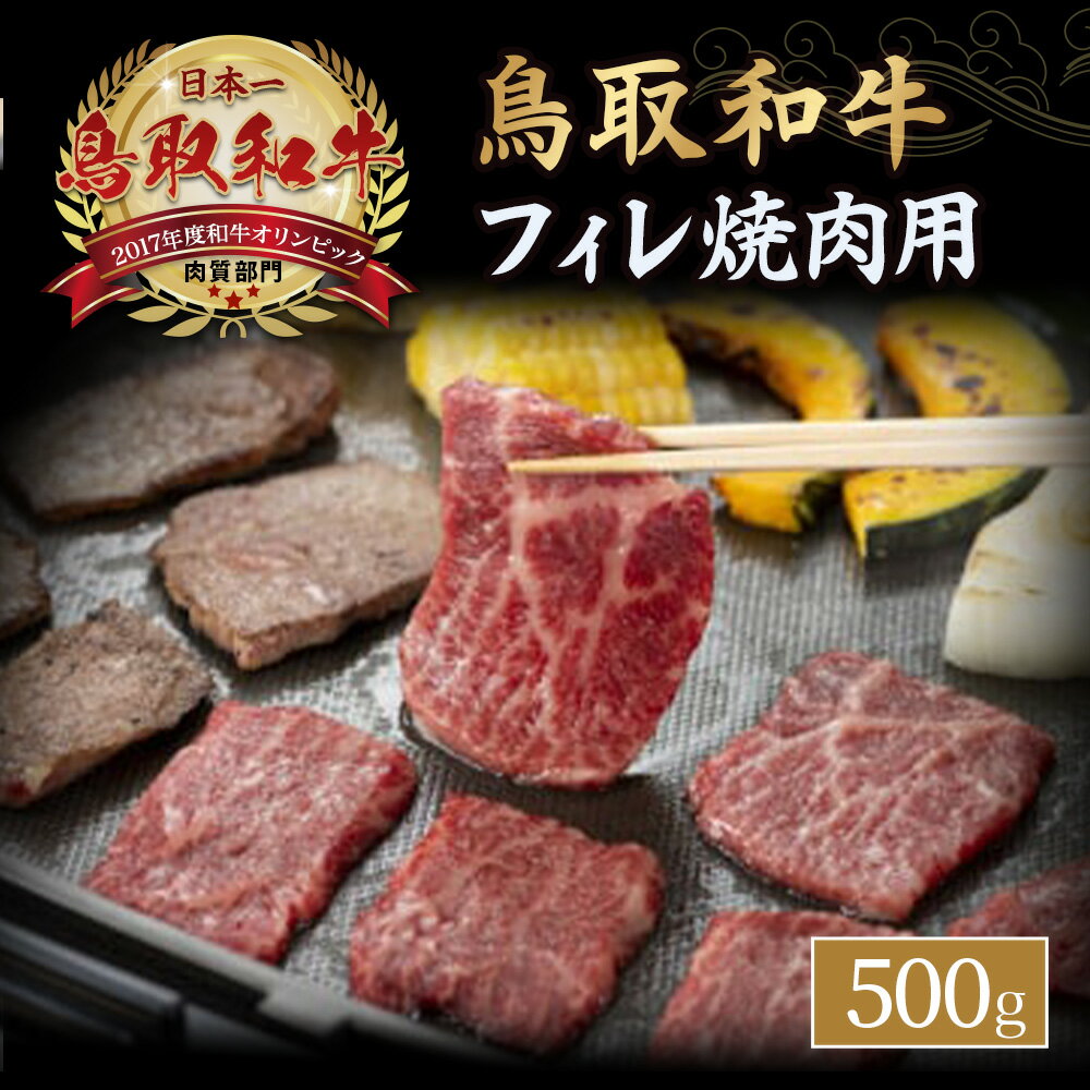 【ふるさと納税】鳥取和牛 フィレ 焼肉用 黒毛和牛 国産 牛肉 和牛 ヒレ 焼き肉 人気 冷凍