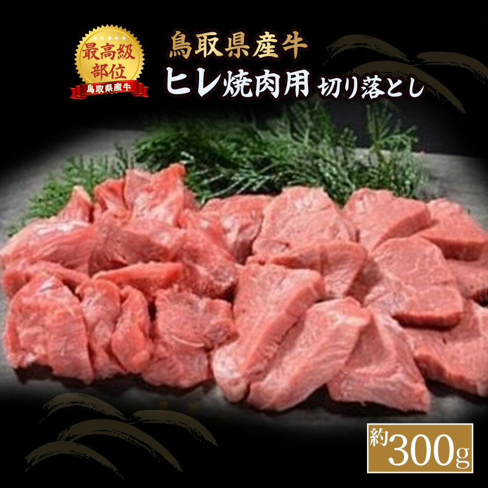 【ふるさと納税】鳥取県産牛 ヒレ 焼肉用 切り落とし 約30