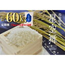 【ふるさと納税】鳥取県産 星空舞6回定期便（10kg×6回）令和5年産 新米 お米 米 こめ コメ 白米 ほしぞらまい 星空舞 定期便