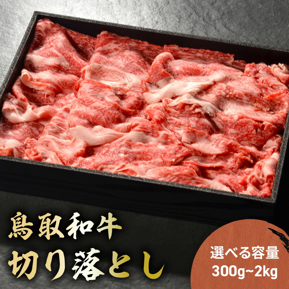 鳥取和牛 切り落とし (300g〜2kg) 切り落とし 牛肉 国産 和牛 黒毛和牛 肉 ブランド牛 国産牛 鳥取県 倉吉市