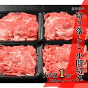 【ふるさと納税】鳥取和牛 切り落とし 肉 1kg 小分け 約250g×4パック すき焼き 肉じゃが 煮込み 牛丼 しぐれ煮 炒め物 カレー こま切れ 小間切れ こまぎれ すきやき 国産 牛肉 和牛 黒毛和牛