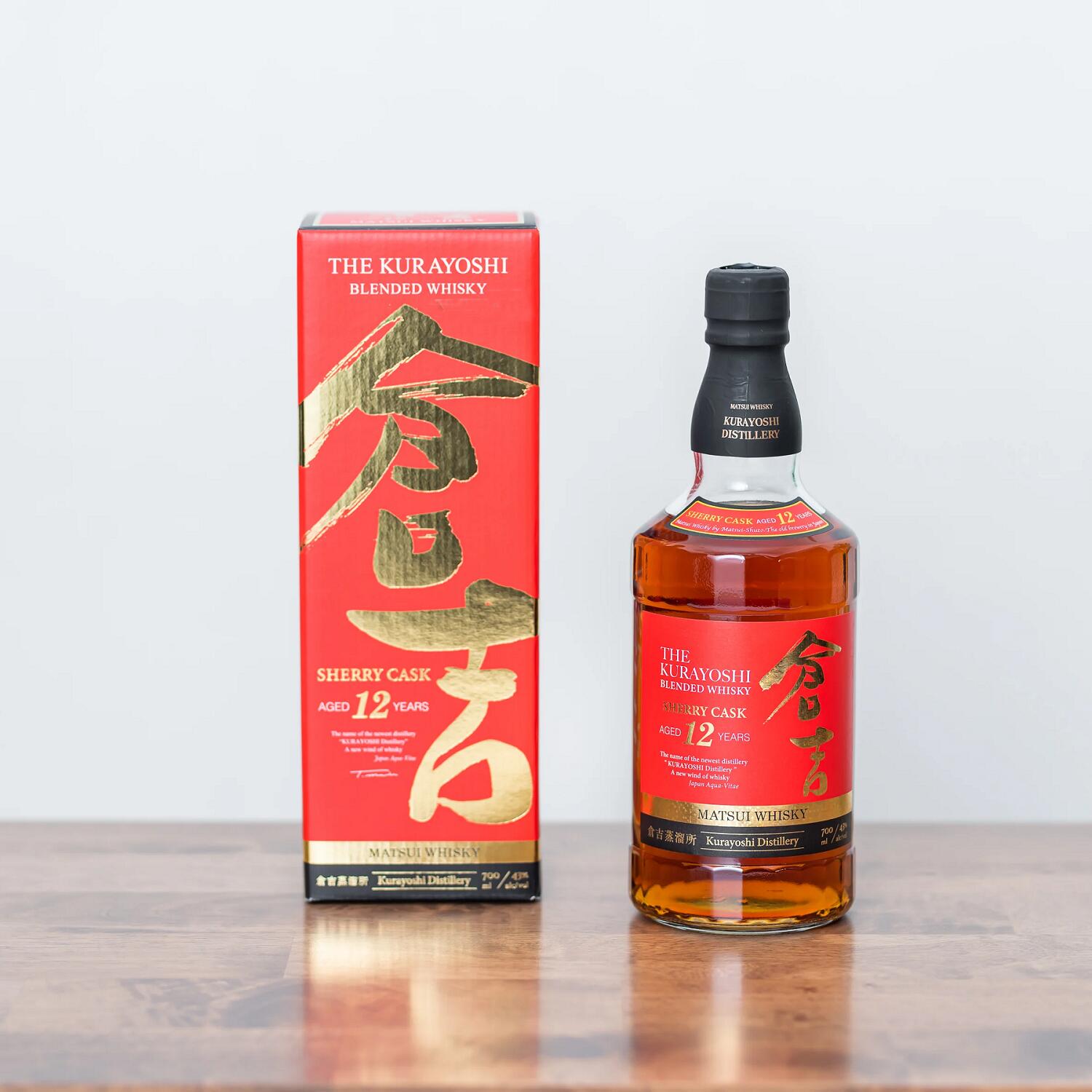 【ふるさと納税】マツイブレンデッド 倉吉 シェリーカスク 12年 700ml お酒 洋酒 ウイスキー ハイボー...