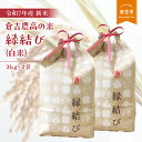 【ふるさと納税】【令和7年産米】倉吉農高の米 縁結び(白米)(2kg×2袋)令和7年産 新米 お米 米 こめ コメ 白米 倉吉 低アミロース米 もちもち モチモチ