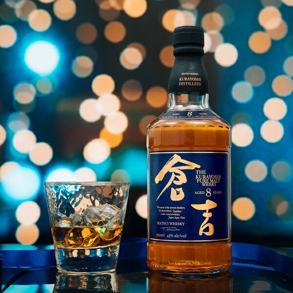 【ふるさと納税】ウイスキー マツイ ピュアモルト 倉吉 8年 700ml 化粧箱 ウィスキー 鳥取県 父の日 母の日 敬老の日 洋酒 お酒 アルコール ハイボール 水割り ロック ギフト 常温