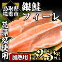 3位! 口コミ数「2件」評価「5」冷凍定塩！銀鮭フィーレ(計2.3kg・2枚入)魚 魚介 海鮮 サケ さけ しゃけ サーモン 切り身 切身 フィレ 冷凍 小分け 【sm-AC･･･ 