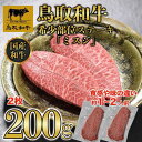 【ふるさと納税】鳥取和牛希少部位ステーキ「ミスジ」2枚(200g) 670 | 肉 お肉 にく 食品 鳥取県産 人気 おすすめ 送料無料 ギフト