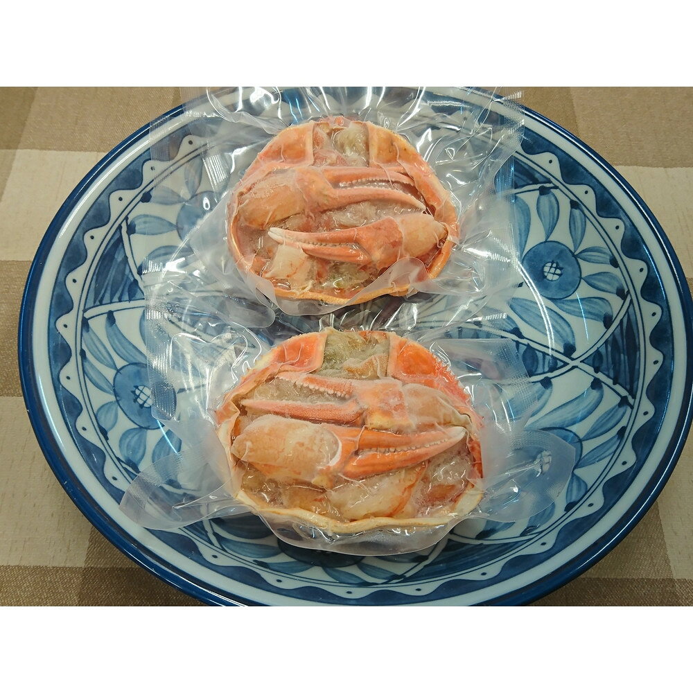 数量限定 紅ズワイガニ 甲羅盛り 4個