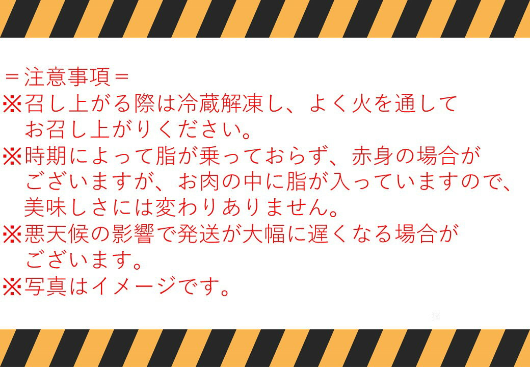 【ふるさと納税】天然猪ミックススライス800gセット