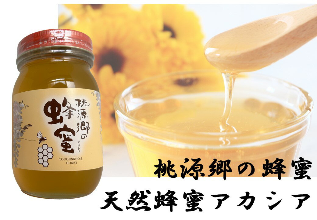 桃源郷のアカシア蜂蜜600g