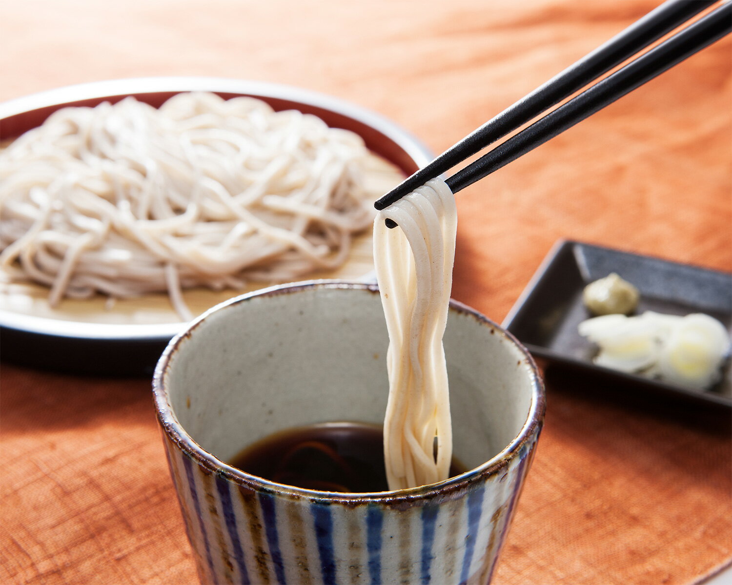 【ふるさと納税】自然薯そば（8食分・特製つゆ付き）