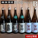 【ふるさと納税】【6回定期便】梅津酒造の飲み比べセットB （1800ml×1本）※着日指定不可※離島への配送不可