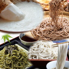 【ふるさと納税】恵みそば+砂丘長芋セット