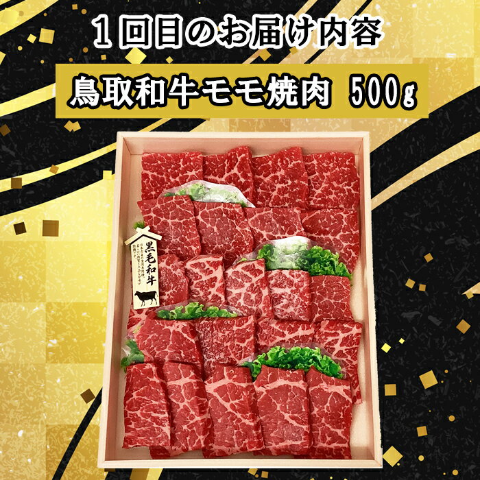 【ふるさと納税】TT06：【定期便】鳥取和牛焼肉コース（3回お届け）