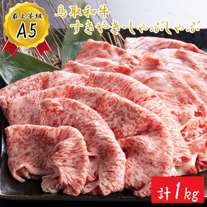 KA03：A5等級！鳥取和牛すきやき・しゃぶしゃぶ食べ比べ（500g×2）
