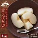 【ふるさと納税】YN-08　甘ひびき梨　5kg　なし 梨 果