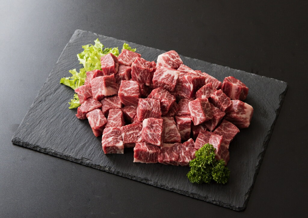 52位! 口コミ数「1件」評価「1」AS-07　鳥取牛サイコロステーキ(650g) 牛肉 牛肩ロース 安心安全 鳥取県 鳥取県産 鳥取牛 大山町 大山 お土産 返礼品 国産 国･･･ 