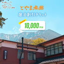 【ふるさと納税】TR-04 とやま旅館 10,000円宿泊割引券 旅館 地元料理 お料理 山菜 新鮮食材 地元 歴史 自然 お泊り 泊まり ゆったり 旅行 観光...