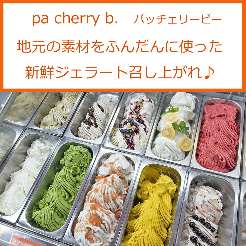 【ふるさと納税】pa cherry b. オリジナルジェラート 6種12個 セット パッチェリービー ジェラート アイス スイーツ 詰め合わせ 大山プレミアムミルク ピスタチオ ラムレーズン チョコレート アマレーナ 珈琲 鳥取県南部町