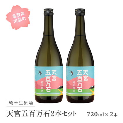 稲田姫 天宮純米原酒2本セット 日本酒 720ml × 2本 純米原酒 お酒 酒 さけ sake 地酒 セット 稲田姫 食中酒 稲田本店 鳥取県南部町