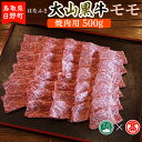 AC4＜はなふさ＞大山黒牛モモ焼肉用（大山ブランド会）500g  はなふさ 和牛 牛肉 もも肉 モモ肉 大山黒牛モモ焼肉用 モモ焼肉用500g