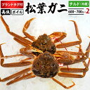 【先行予約】【ふるさと納税】ブランドタグ付高級ボイル松葉ガニ(600g~700gを2枚)OM-27 タグ付き 松葉ガニ 松葉がに かに 蟹 カニ 鳥取県境港 御来屋漁港