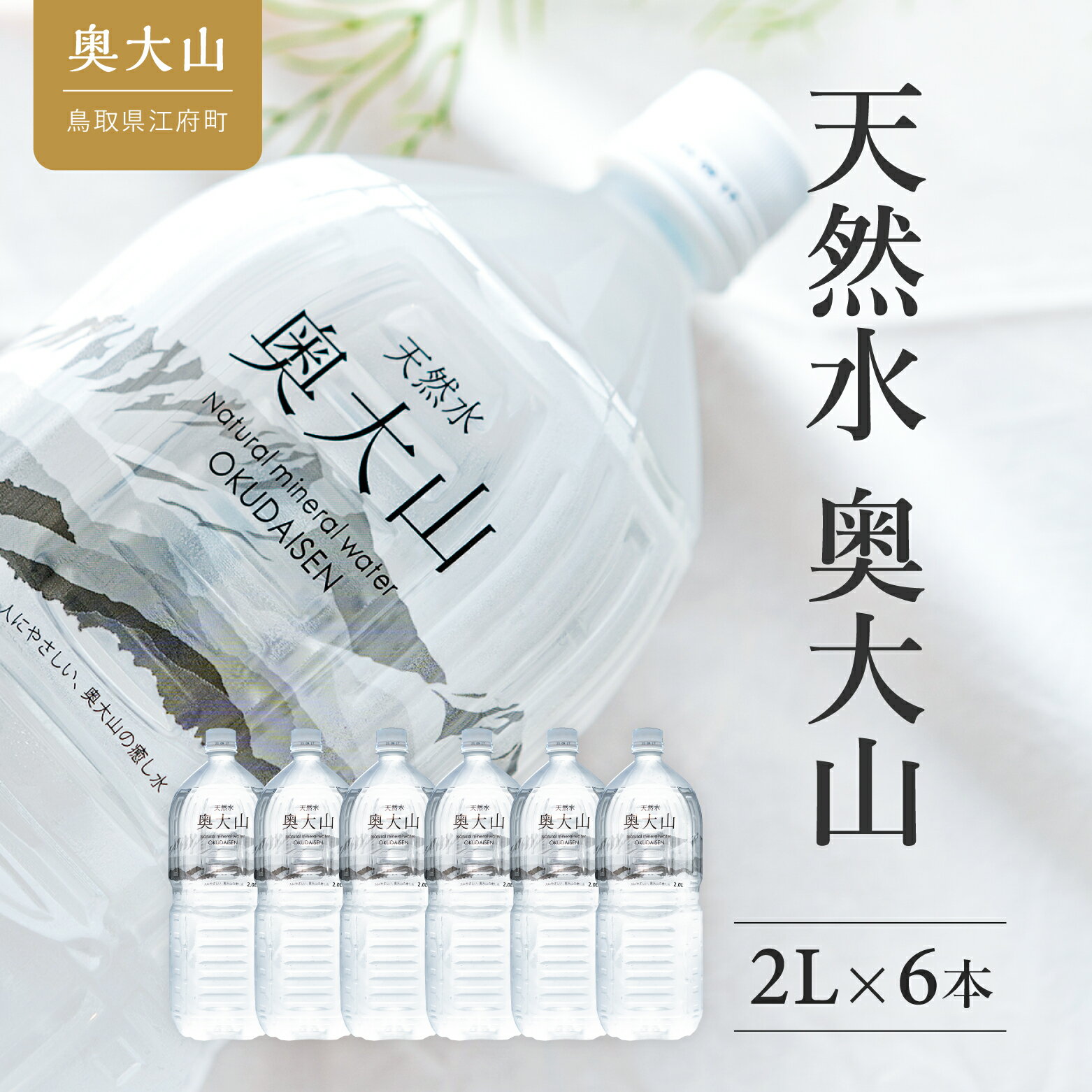 【ふるさと納税】水 天然水奥大山 2L×6本 ミネラルウォー