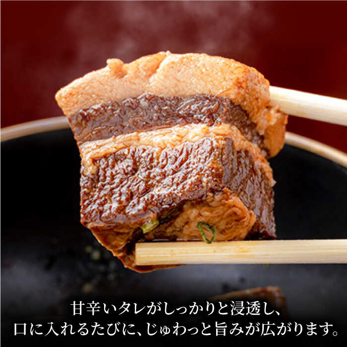 【ふるさと納税】角煮 食感よし！旨みよし！【豚の角煮セット(5食)】惣菜 おかず 豚バラ 小分け 島根県松江市/根っこや株式会社[ALEE001]｜ 豚肉 豚バラ 角煮 レトルト 真空パック パウチ 小分け 手軽 ご飯 つまみ 惣菜 おかず お取り寄せ 簡単調理 島根 松江 ポーク f322016-matsue-10001575 島根県松江市 サンプル画像3