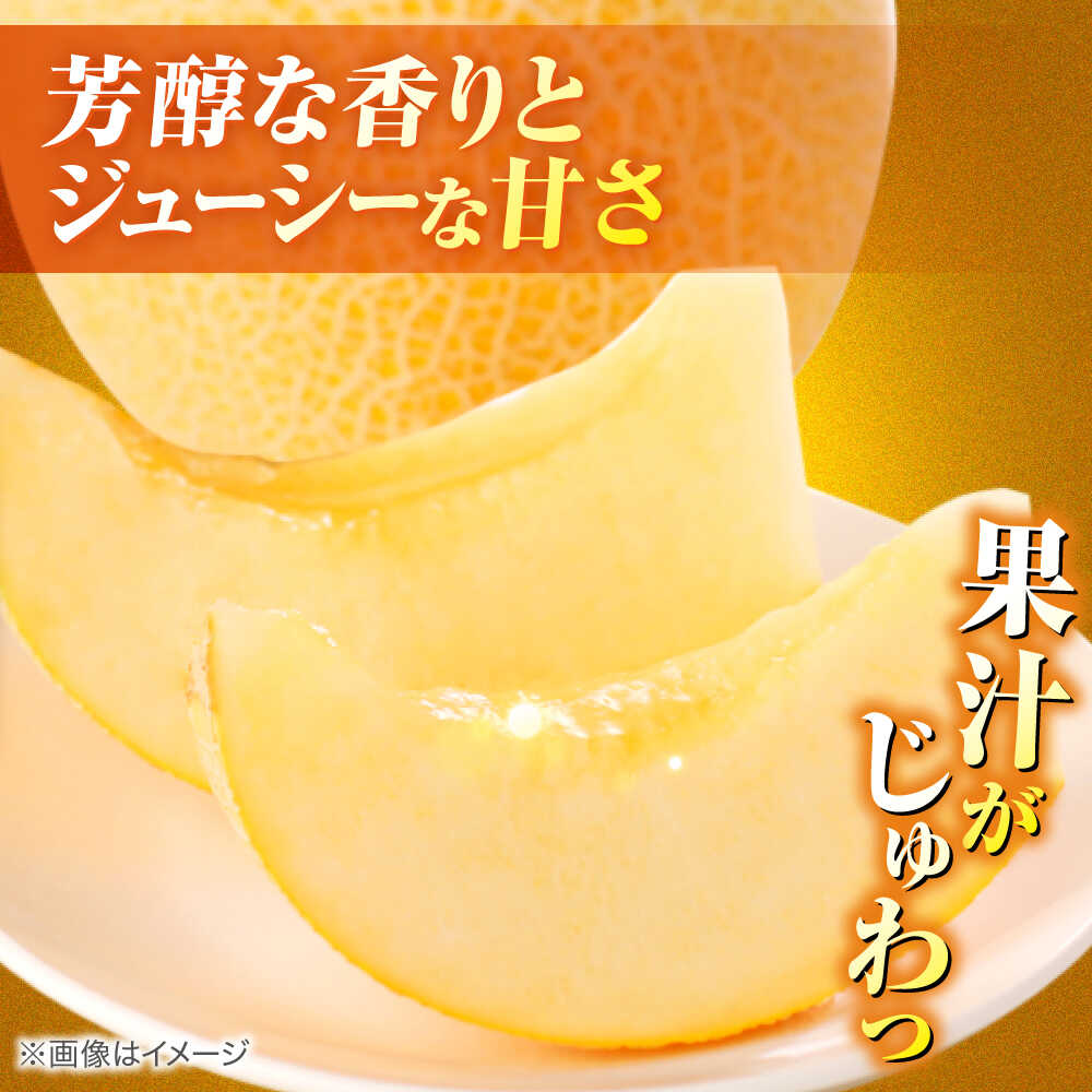 【ふるさと納税】ご縁玉 ゴールデンパールメロン1.3kg×1玉 島根県松江市/有限会社安藤農園[ALID010]