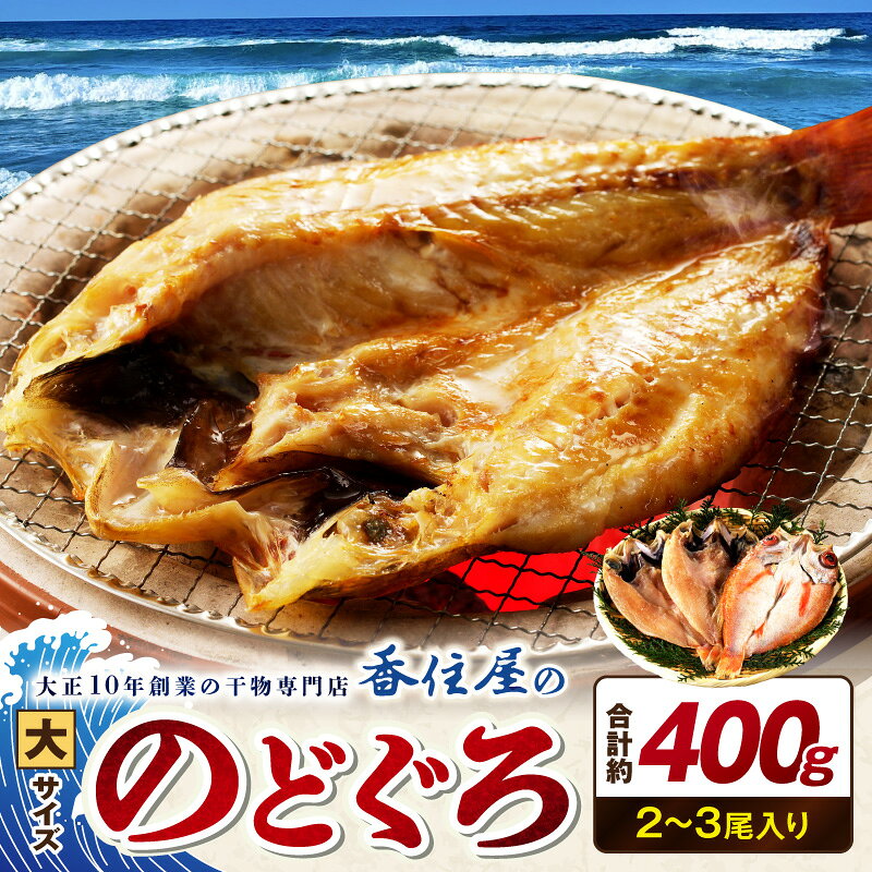 【ふるさと納税】山陰浜田 香住屋のこだわり干物 「のどぐろ一夜干し」（2〜3尾） 魚介類 魚 のどぐろ 一夜干し 干物 専門店 クール冷凍便 冷凍 ふるさと納税 のどくろ ギフト 贈り物 【024_1987】
