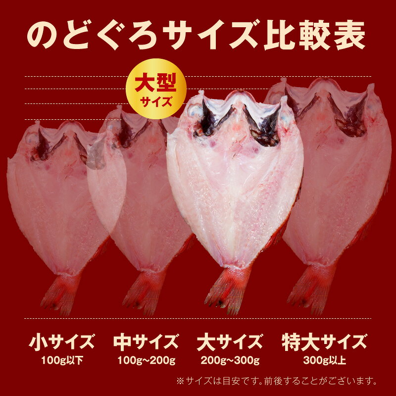 【ふるさと納税】のどぐろ一夜干し無添加個包装1枚「希少サイズ・大型200g超重量」産地直送 干物 魚 一夜干し 人気 大きい 天然 ボリューム ノドグロ【005_2086】