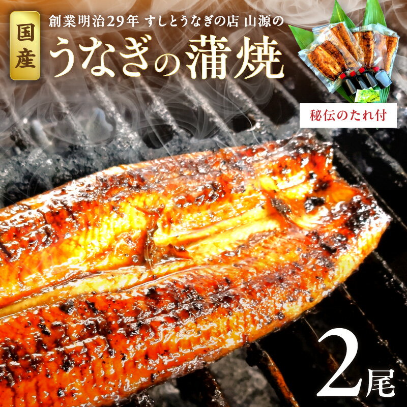 120余年守り抜いた秘伝のたれで焼いた 鰻の蒲焼 2尾(4人前)セット 国産 うなぎ 2尾 魚介類 魚貝類 父の日 土用の丑の日 お祝い お中元 夏バテ防止 疲労回復 おかず つまみ[104_0326]