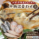 【ふるさと納税】浜田港水揚げ魚の無添加薄塩味干物B（のどぐろ