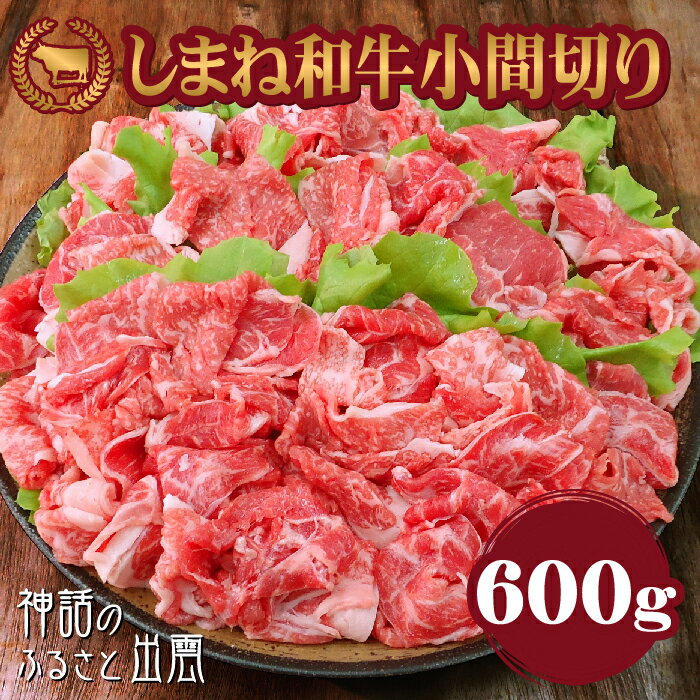 【ふるさと納税】藤増 しまね和牛小間切れ 600g 肉 お肉