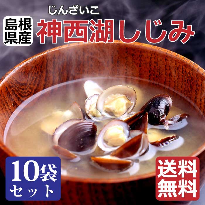 神西湖しじみ100g×10Pセット（常温） 貝 セット 小分け 個包装 詰め合わせ お取り寄せ グルメ kai cai 栄養 料理 調理 レシピ 蜆 島根県 出雲市