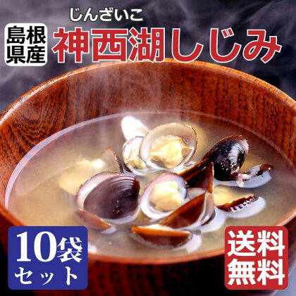 神西湖しじみ100g×10Pセット（常温） 貝 セット 小分け 個包装 詰め合わせ お取り寄せ グルメ kai cai 栄養 料理 調理 レシピ 蜆 島根県 出雲市