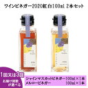 紅白ワイン 【ふるさと納税】ワイン ビネガー2020 紅白100ml 2本セット | 単発 定期便 wine 酢 お酢 詰め合わせ 詰合せ 高級 葡萄 ぶどう シャインマスカット 人気 おすすめ お取り寄せ 調味料 化粧箱 ギフト 贈答 プレゼント 島根県 出雲市