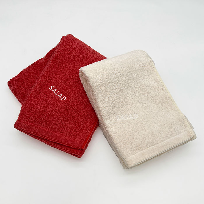 【ふるさと納税】土から採れる 摘みたてタオル 『SALAD』 バスタオル 2枚セット | 清潔 抗菌 高吸水 ホルマリンフリー 非APEO ハロゲン化物質（塩素/臭素）不使用 アゾ系染料不使用 アンチモンフリー ギフト プレゼント 日本製 国産 島根県 出雲市