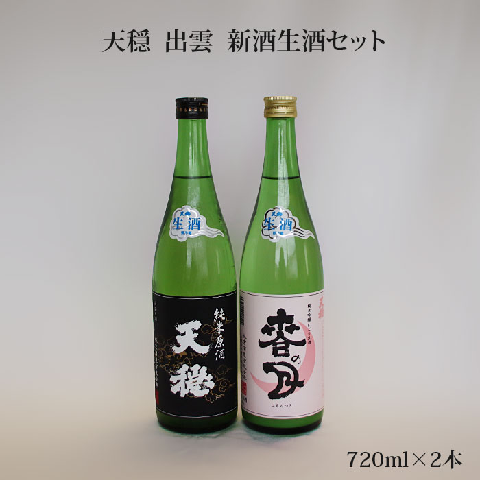 【ふるさと納税】天穏 出雲 新酒生酒セット 720ml×2本