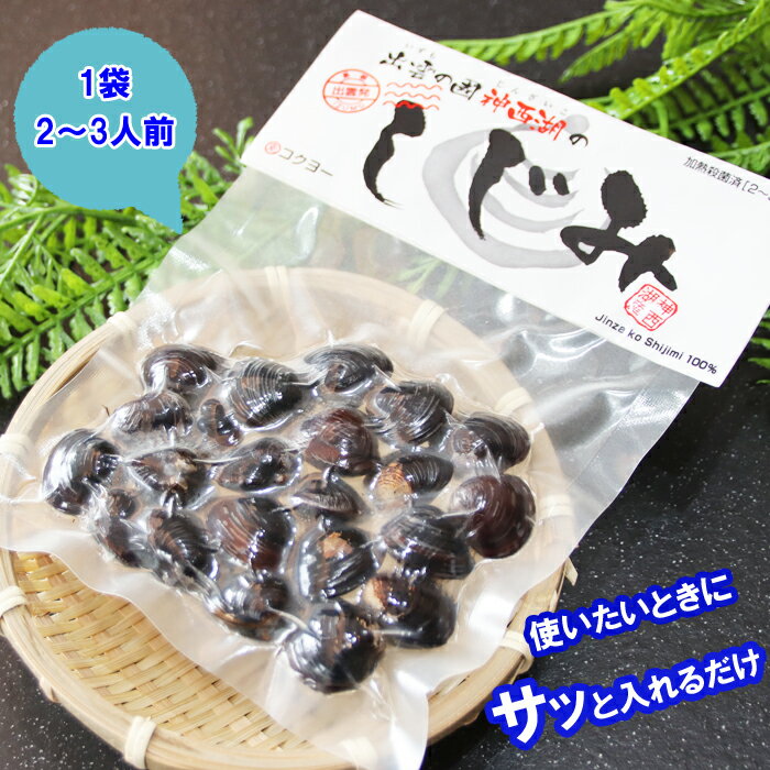 【ふるさと納税】神西湖 しじみ 1kg ( 100g × 10パック ) | 常温 日持ち 小分け 個包装 蜆 貝 kai cai 調理 料理 味噌汁 みそ汁 酒蒸し パスタ お取り寄せ グルメ 人気 おすすめ 島根県 出雲市