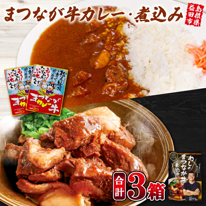 22位! 口コミ数「0件」評価「0」 わしのまつなが牛煮込み まつなが牛カレー(2個) セット 牛煮込み まつなが牛 牛肉 煮込み カレー 中辛 ブランド黒毛牛 黒毛牛 詰め合･･･ 