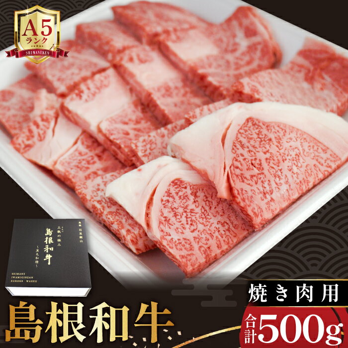 三瓶の極み 島根和牛A5 焼肉用500g