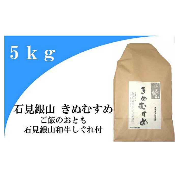 【ふるさと納税】 きぬむすめ 精米 5kg ご飯のおとも 石