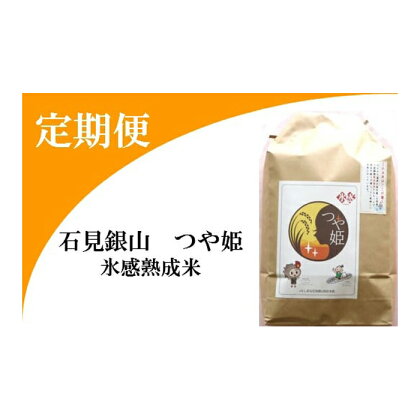 【5回定期便】 令和4年産 氷感熟成 つや姫 5kg×5回お届け 合計25kg 米 特別栽培米 石見銀山氷感つや姫 令和4年度産 2022年産 減農薬 減化学肥料 ご飯 ごはん 朝食 お弁当 おにぎり 国産 島根県産 大田市産 特産品 お取り寄せ