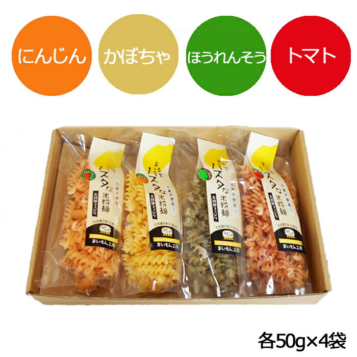 【ふるさと納税】まるでパスタな米粉麺 フィジリ 4種セット【米粉100% フジッリ アレルギー ショートパスタ カラフル マカロニ 小麦粉不使用 米粉 きぬむすめ パスタ お弁当 惣菜 料理 サラダ 島根県 安来市】